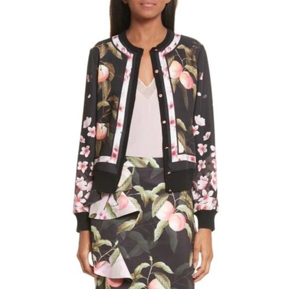 Ted Baker Peach Blossom Bomber Large - Picture 3 of 7